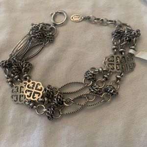 Catherine Popesco silver Triple bracelet